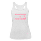 Women’s Tri-Blend Racerback Tank - heather white
