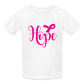 Hope Kids' T-Shirt - white