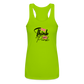 Think Pink Women’s Performance Racerback Tank Top - lime