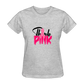 Think Pink Women's T-Shirt - heather gray