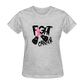 Fight Cancer Women's T-Shirt - heather gray