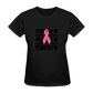 Breast Cancer Survivor Women's T-Shirt - black