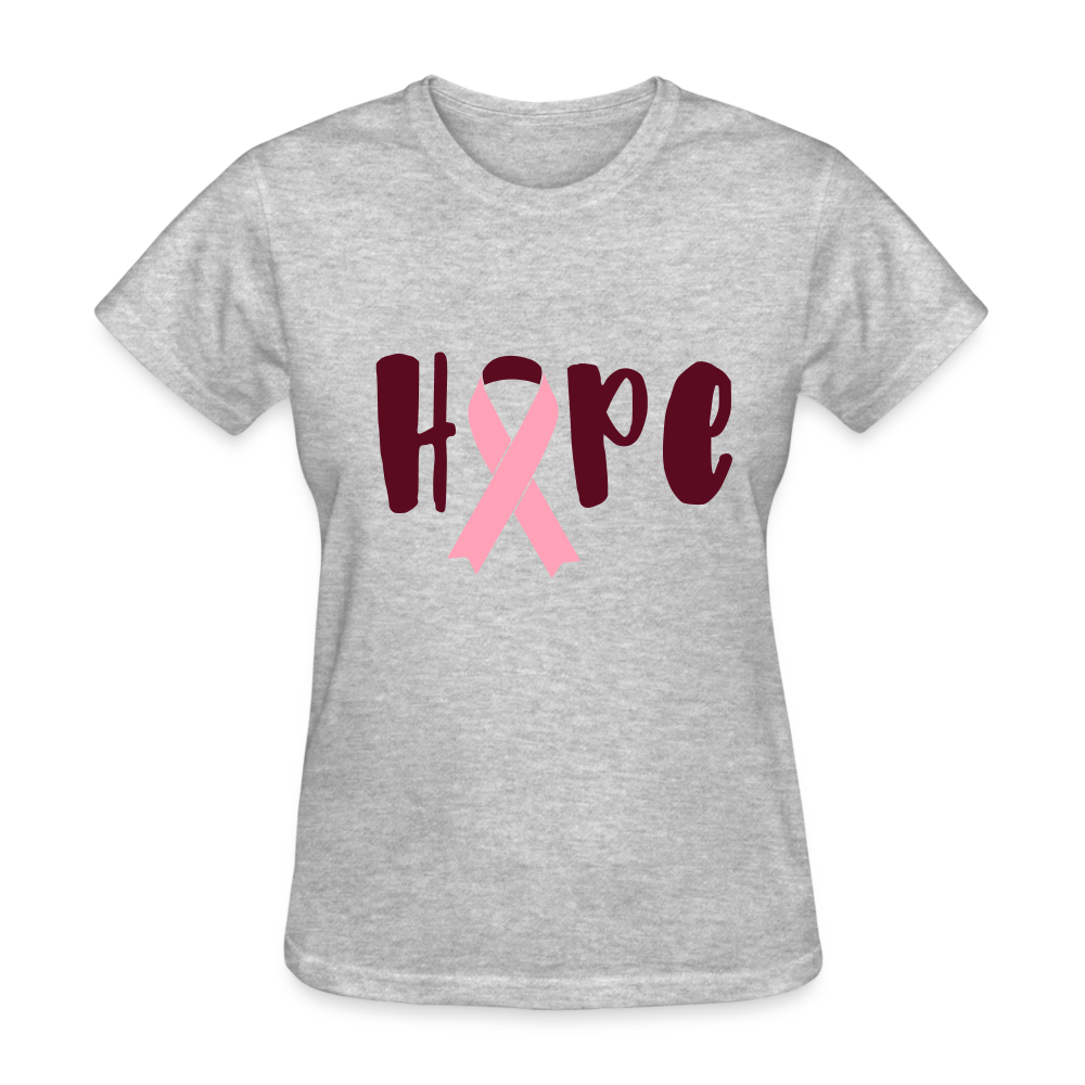 HOPE T-SHIRT Women's T-Shirt - heather gray