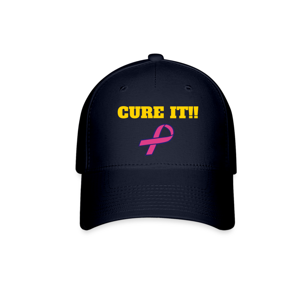 Cure It Baseball Cap - navy