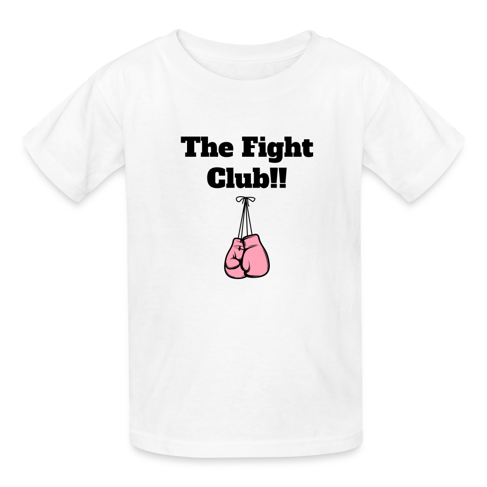 The Fight Club Kids T-Shirt - white