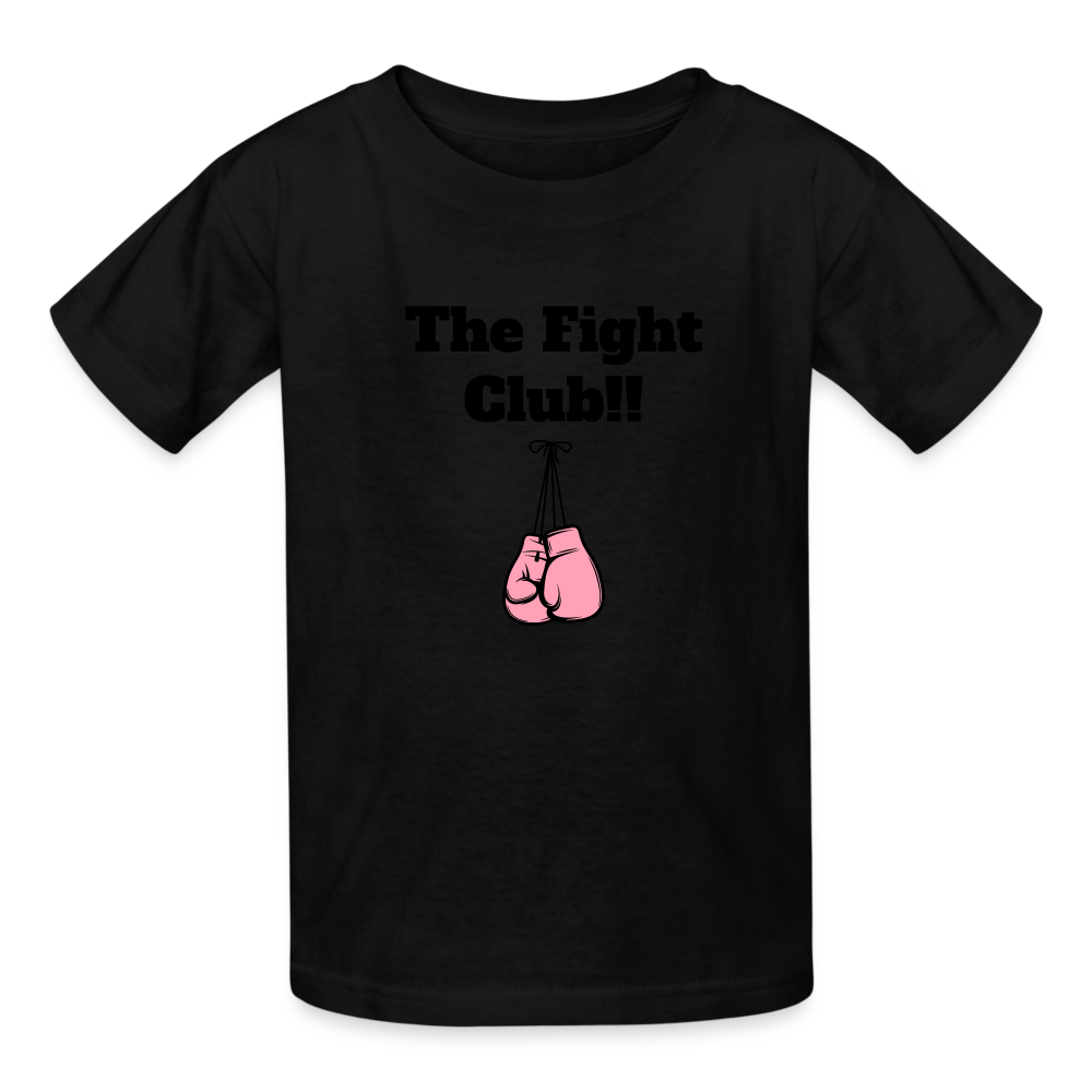 The Fight Club Kids T-Shirt - black