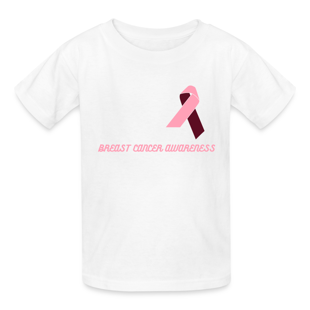 Wear It Pink - Breast Cancer Awareness Kids T-Shirt - white