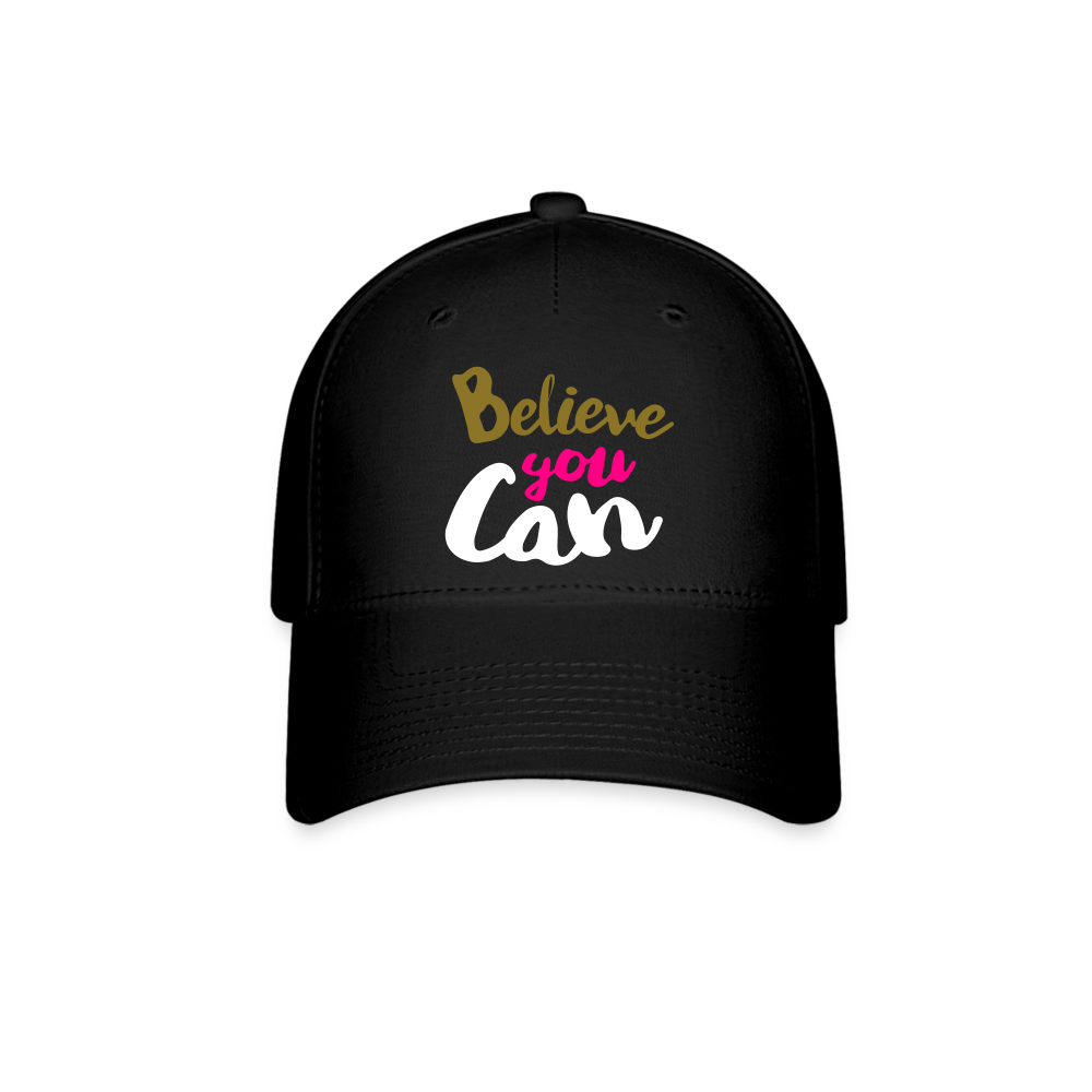 Believe You Can Baseball Cap - black