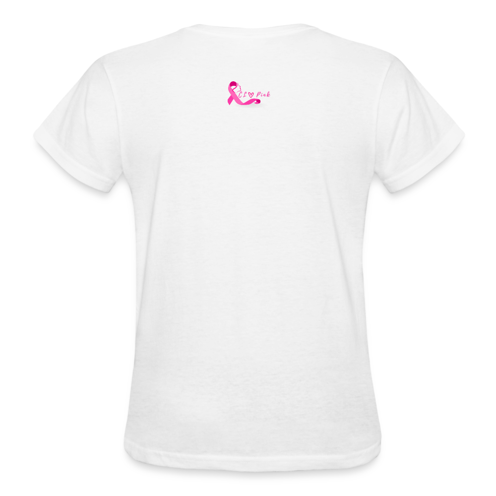 Strength Faith Courage Women's T- Shirt - white